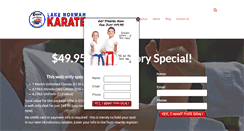 Desktop Screenshot of lknmartialarts.com